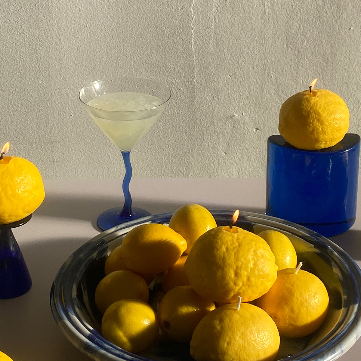 Large Lemon Candle | Scandles