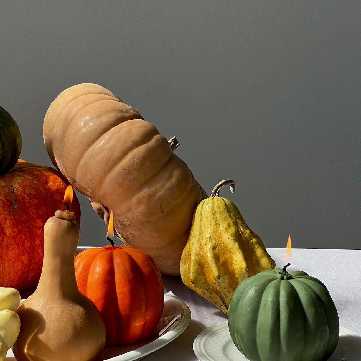 Green Pumpkin Candle-4
