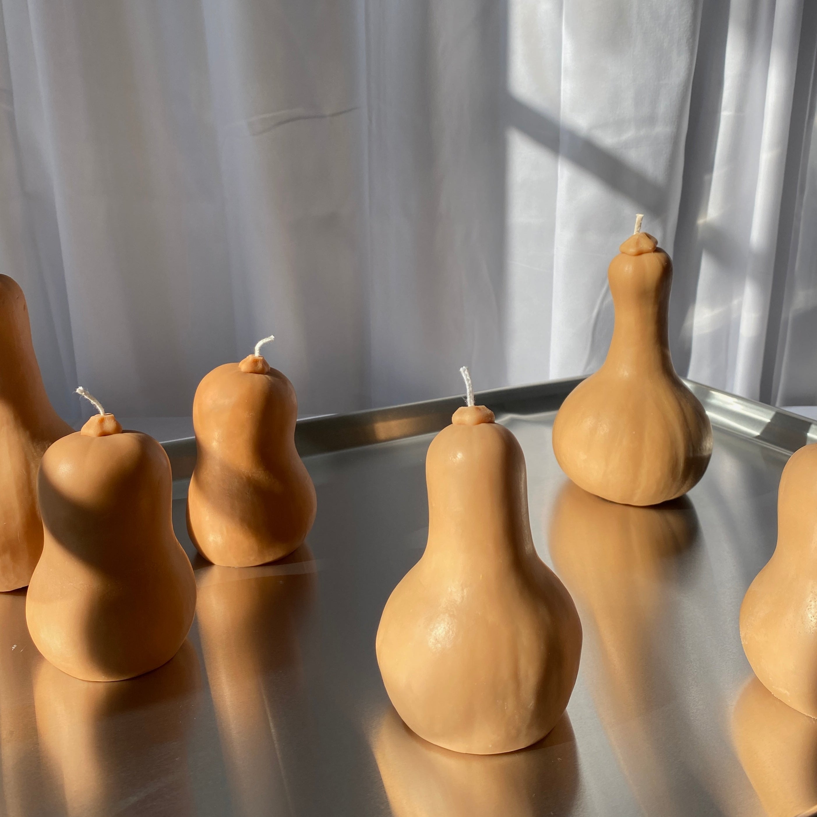 Small Squash Candle