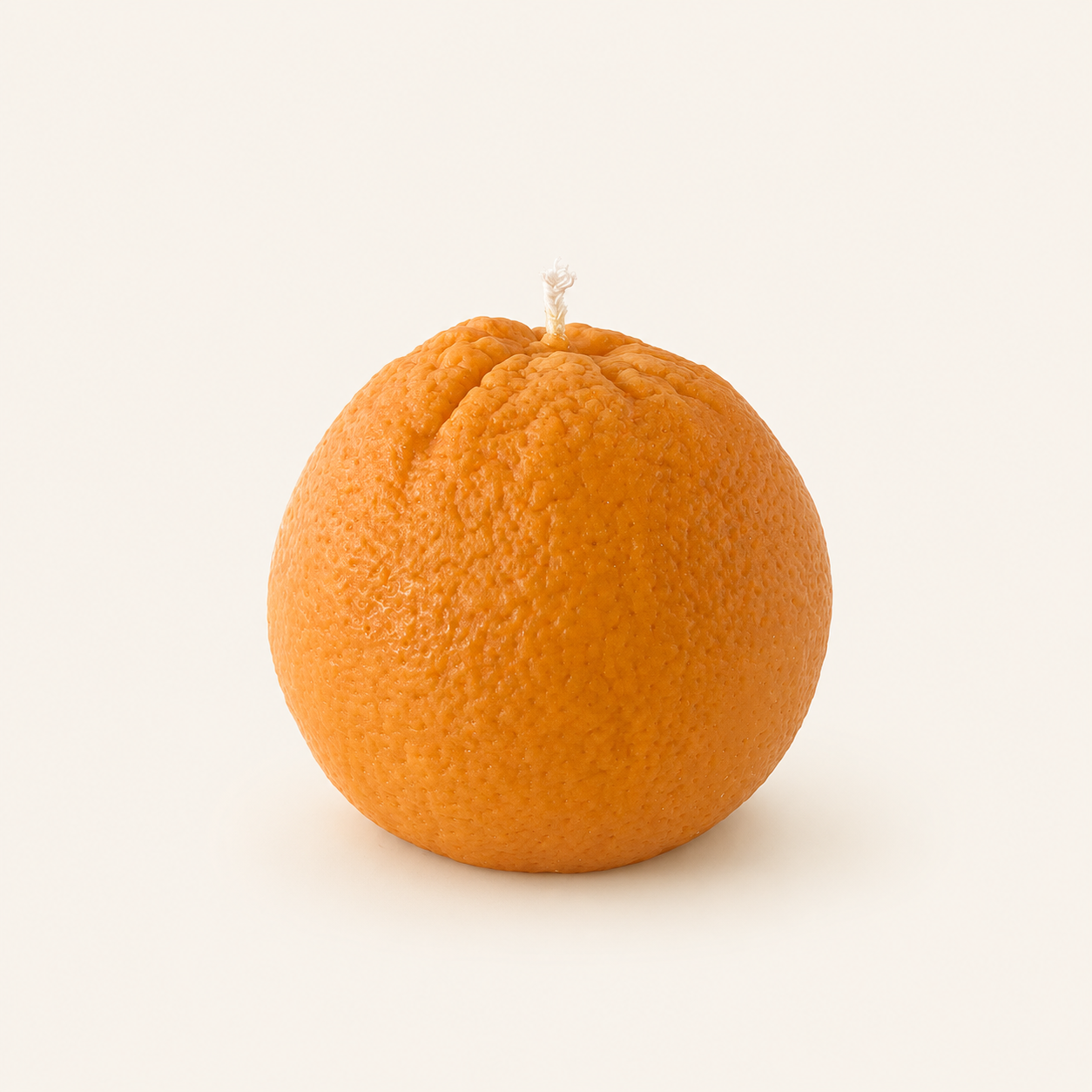 Large Orange Candle