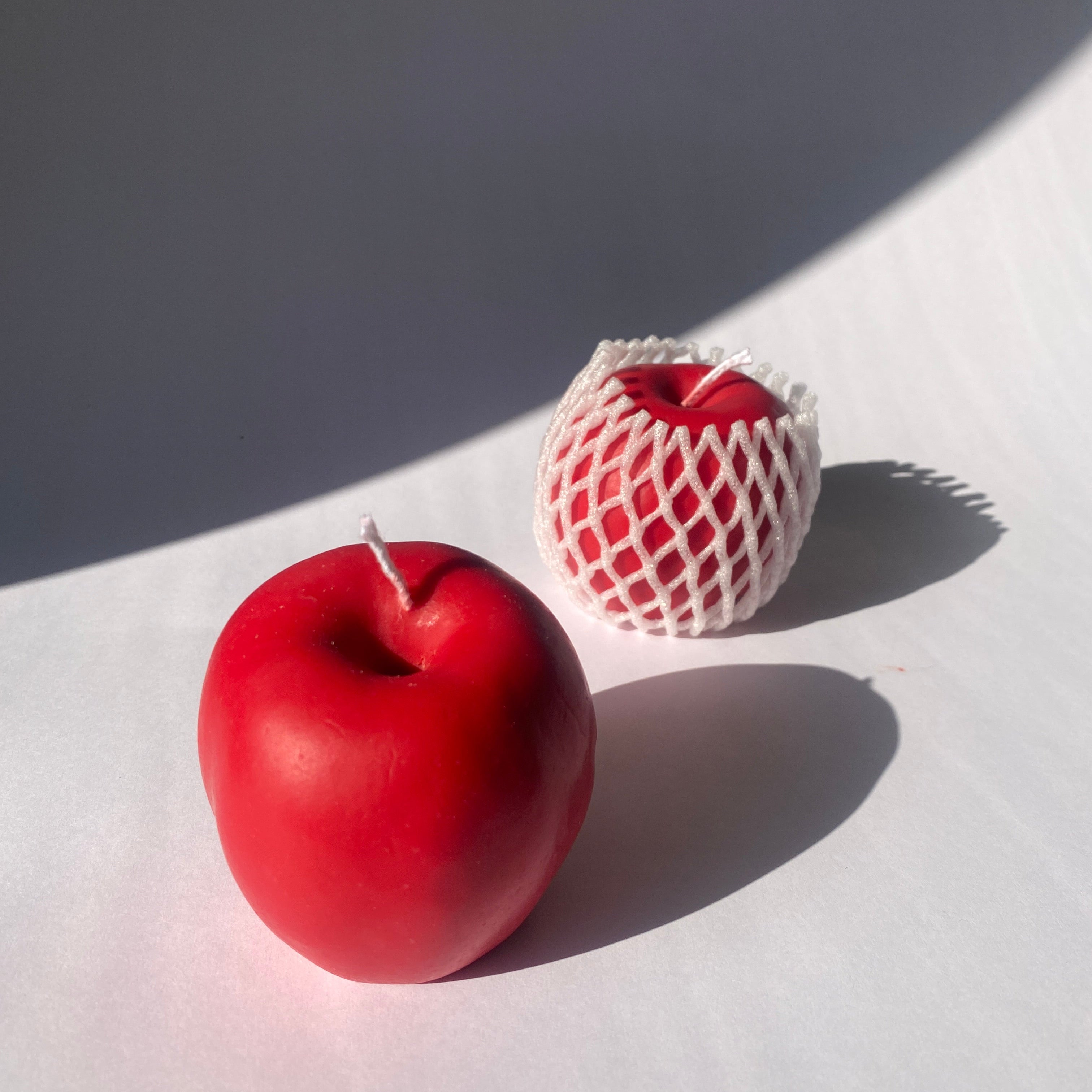 Apple Candle - Red
