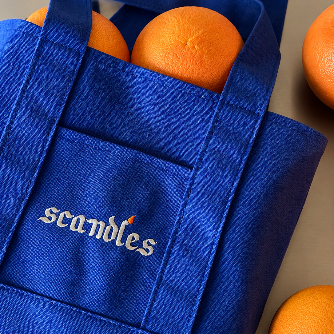 Scandles Market Tote Bag